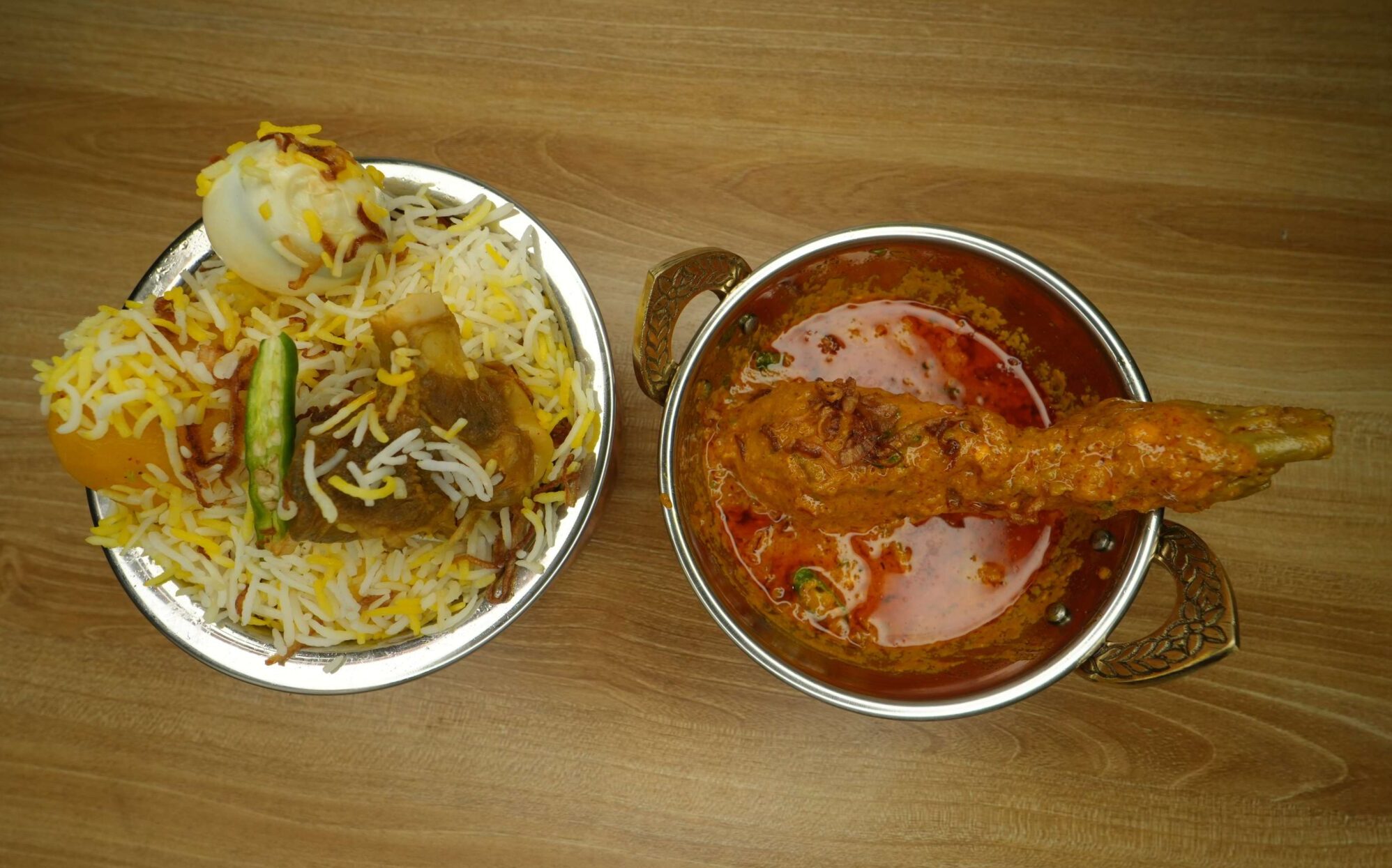 Mutton Biryani+chicken Chaap1